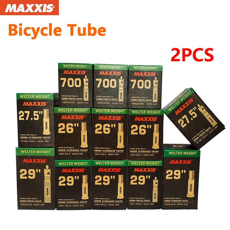 2PCS MAXXIS WELTER WEIGHT Bicy - Mountain Biking Tube 评论和价格