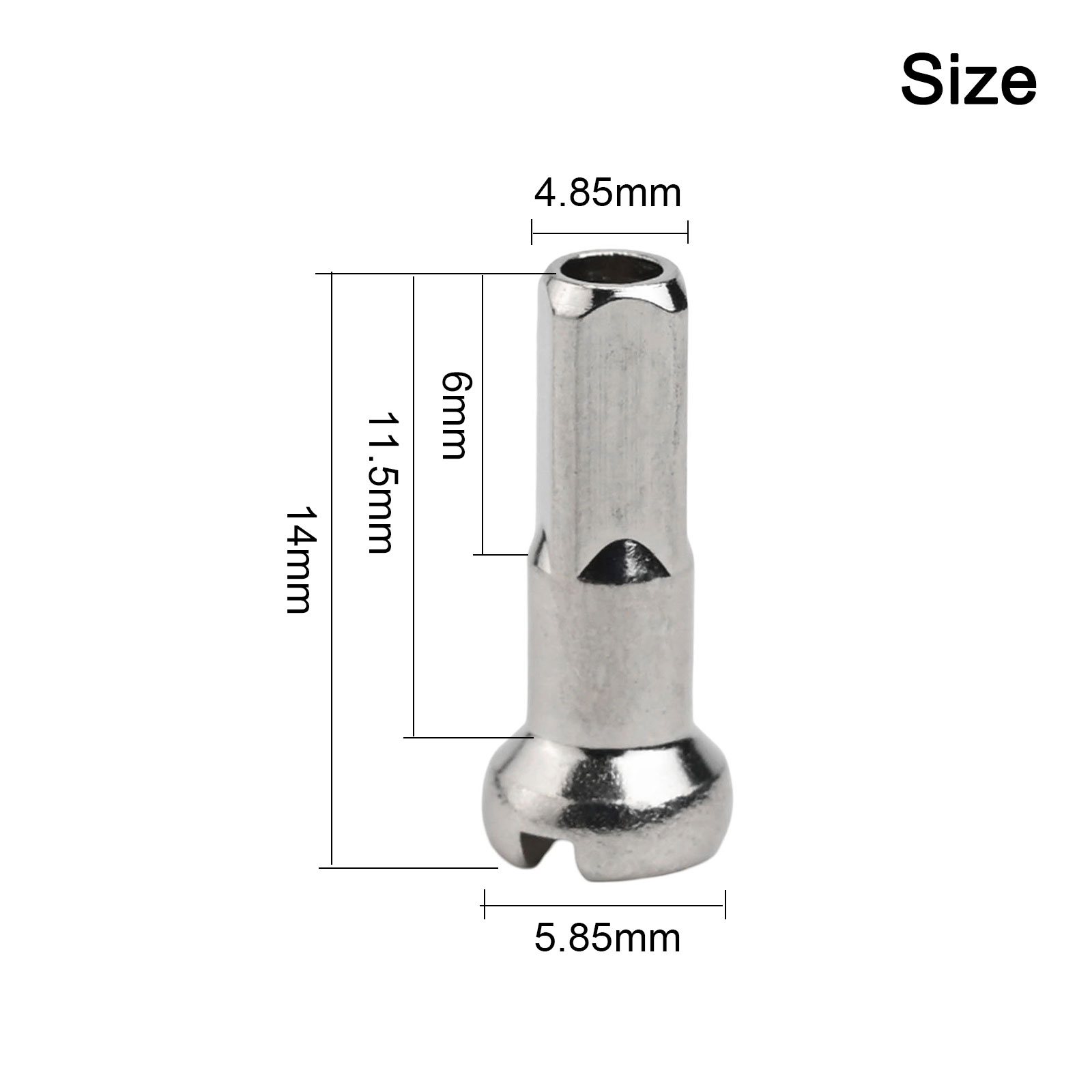 50pcs Bike Brass Spoke Nipples - Mountain Biking Tips 评论和价格